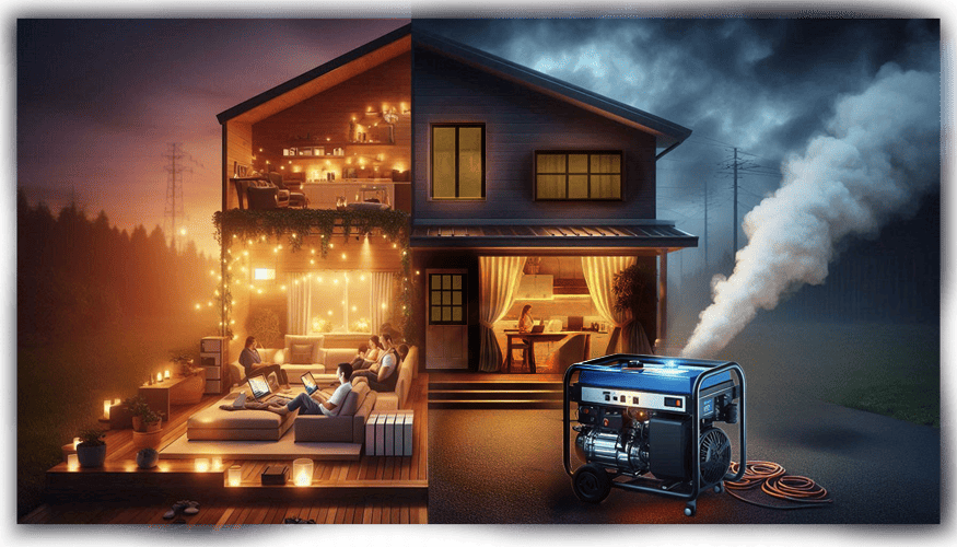 Резервное питание дома