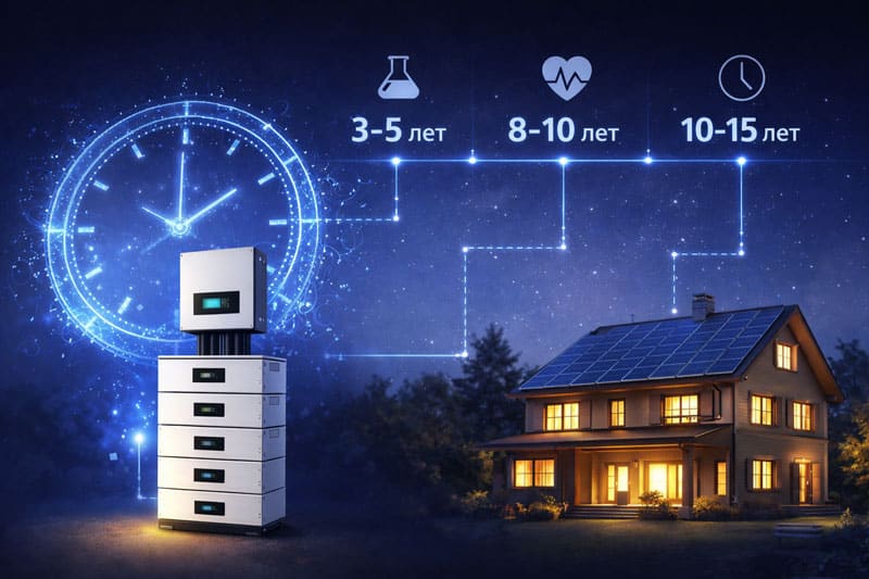 ⚡ Сколько работает дом от аккумуляторов: реальные примеры и расчёты